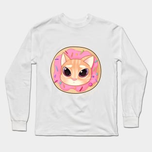 Tammy Cat Donut Long Sleeve T-Shirt